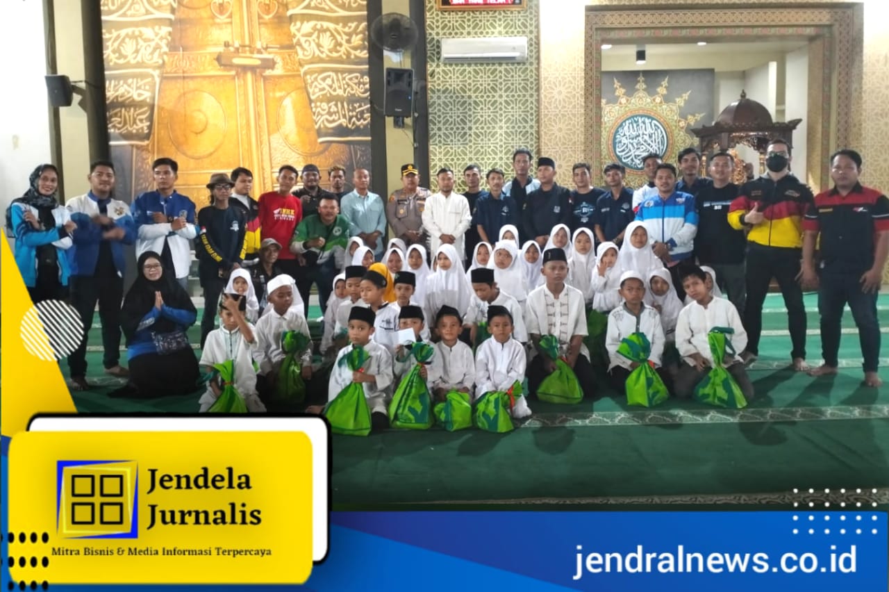 Berbagi Berkah Ramadhan, Bacaleg Provinsi Dea Eka Rizaldi bersama Aliansi Karawang Kondusif Santuni Yatim Piatu